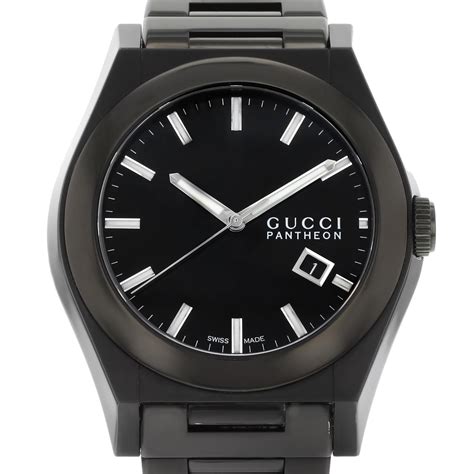 gucci pantheon mens watch|Gucci watch pantcaon.